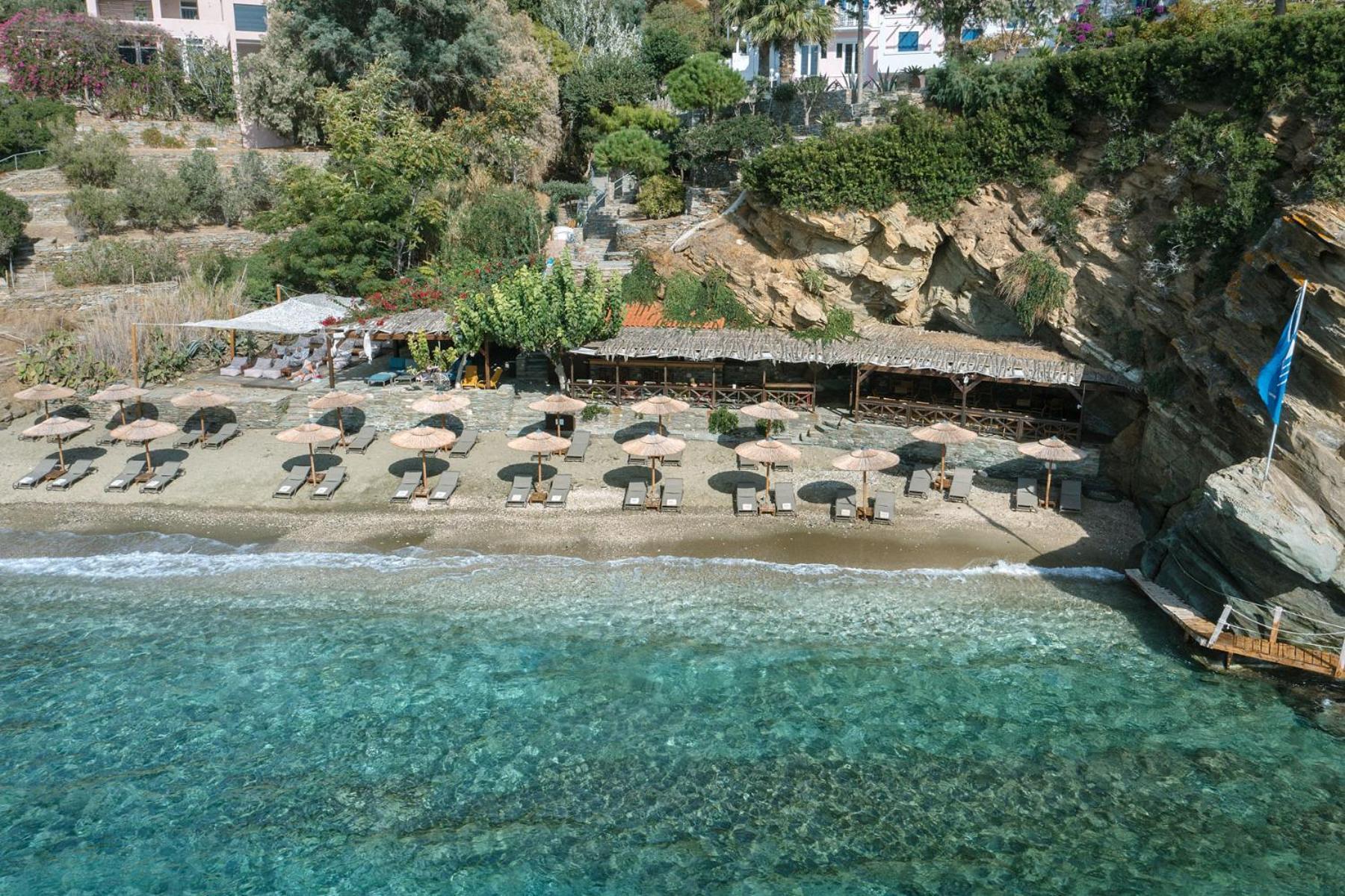 Aneroussa Beach Hotel Batsíon Exterior foto
